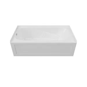 Mirolin 60 x 30-in Sydney Acrylic Skirted Bathtub White