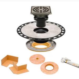 Schluter KERDI-DRAIN Adaptor Kit 5-1/4" with ABS Plastic Adaptor