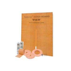 Schluter KERDI-BOARD-KIT Complete Bathtub and Shower Base Surround Kit